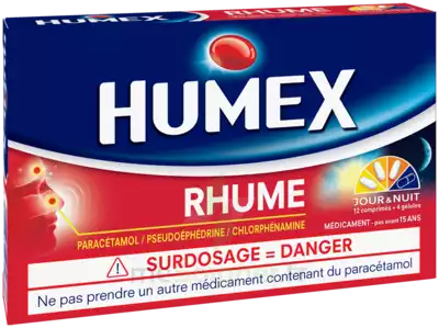 Humex Rhume Comprimés Et Gélules Plq/16 à Belfort