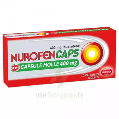 Nurofencaps 400 Mg Caps Molle Plq/10 à Belfort