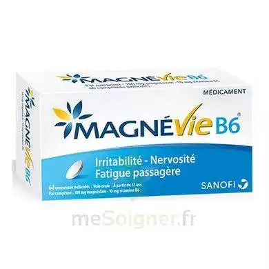 Magnevie B6 100 Mg/10 Mg Comprimés Pelliculés Plaq/60 à Belfort